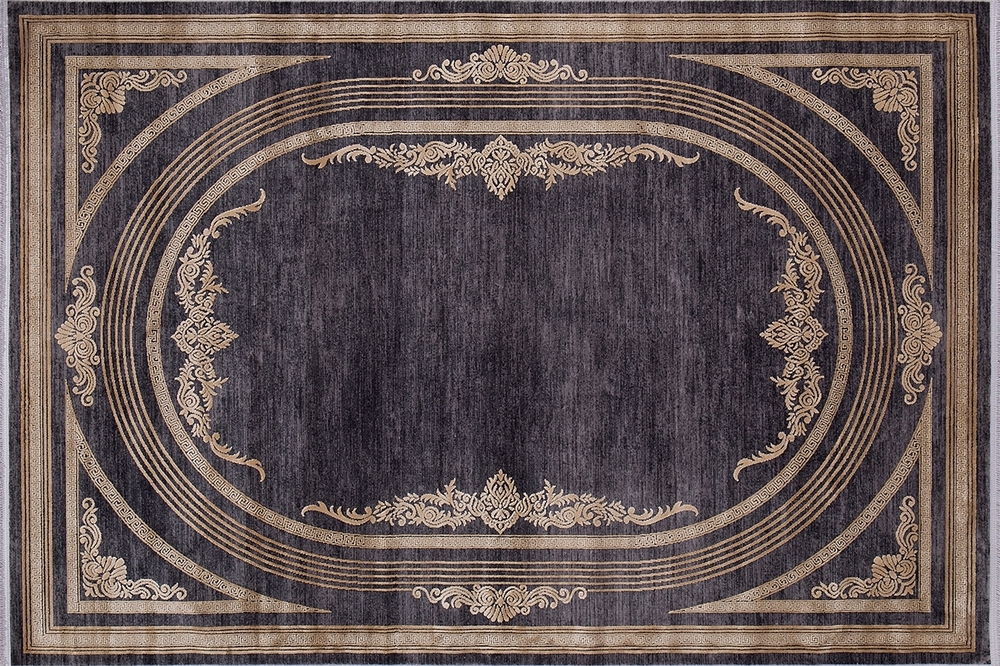 Ковер MILANO 21071B D.GREY / L.YELLOW