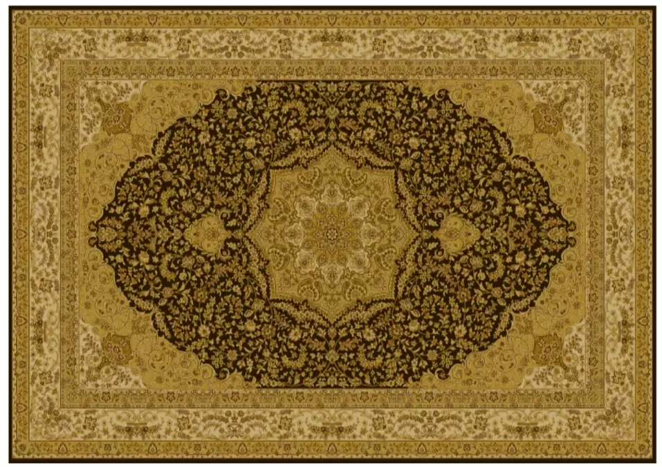 Ковер Comtesse 02M043 coffe gold